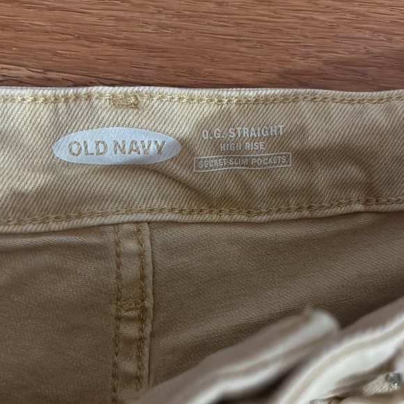 Old Navy High Rise Women Jeans - Cream - Picture 4 of 7